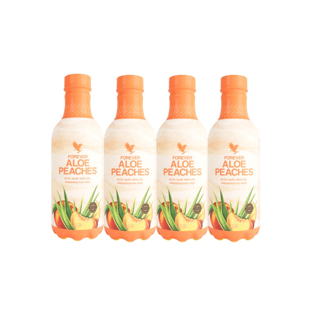 4-Pack Aloe Peaches